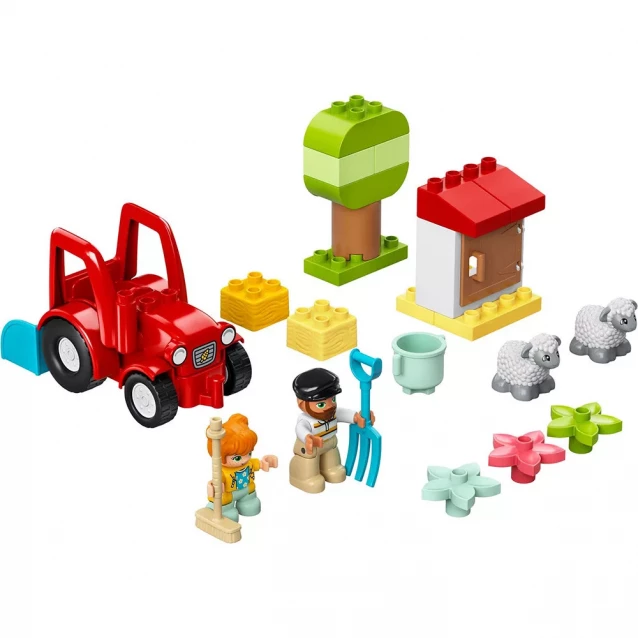 Конструктор LEGO Duplo Сільськогосподарський трактор і догляд за тваринами (10950) - 13
