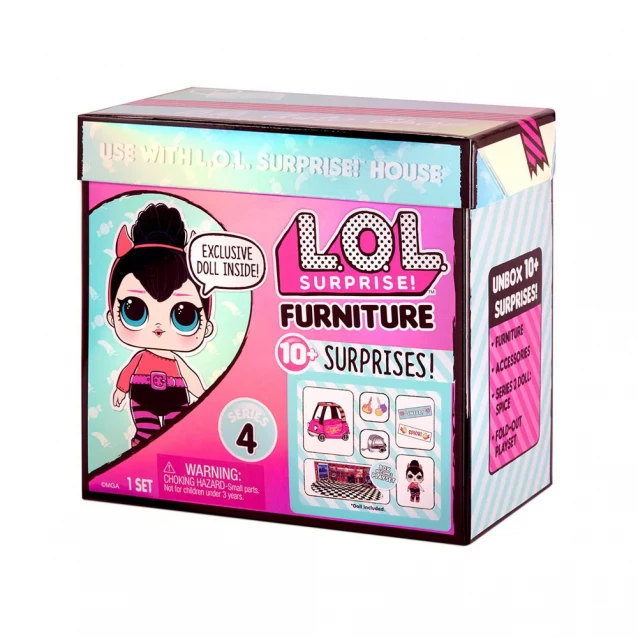 Лялька L.O.L. SURPRISE! серії Furniture - Перчинка з Автомобілем (572619) - 9