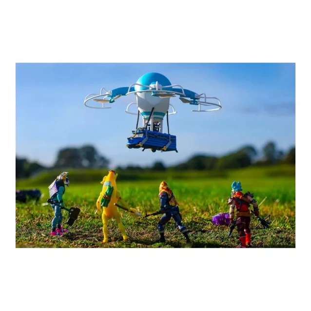 JAZWARES Fortnite Квадрокоптер игрушечный Drone Battle Bus - 6