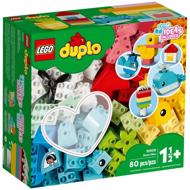 Конструктор LEGO Duplo Коробка-серце (10909) - 1