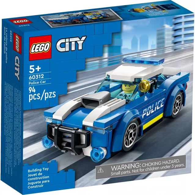 Конструктор LEGO City Полицейский автомобиль (60312) - 1