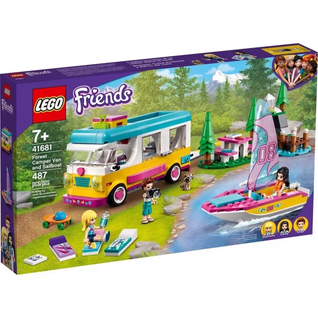 Конструктор LEGO Лісовий Будинок На Колесах І Яхта (41681) - 1