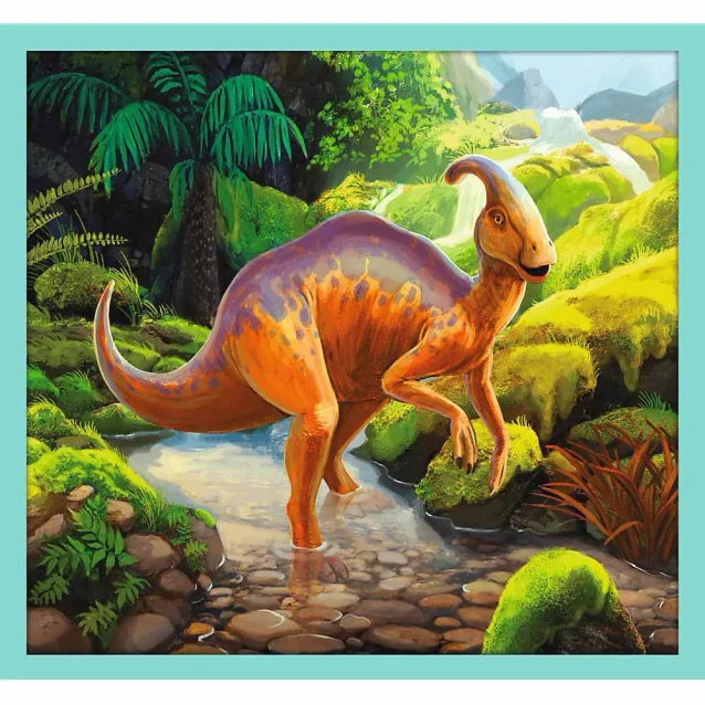 Пазли Trefl 10в1 Знайомтеся з усіма динозаврами (90390) - 5