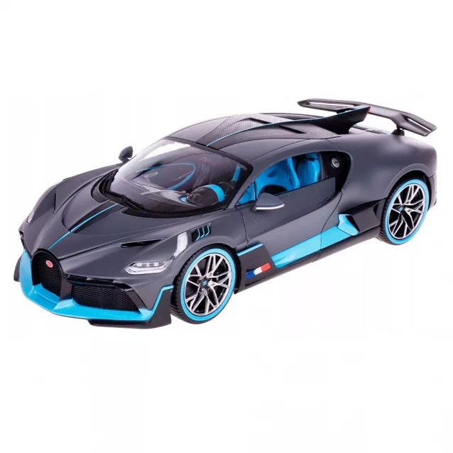 Автомодель Bburago Bugatti Divo темно-сірий, 1:18 (18-11045DG) - 1