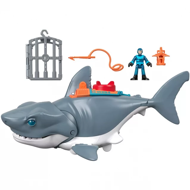 Игровой набор MATTEL GAMES Опасная акула Imaginext (GKG77) - 1