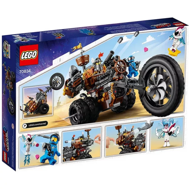 Конструктор LEGO Movie Триколісний Рок-Мотоцикл Залізної Бороди! (70834) - 2