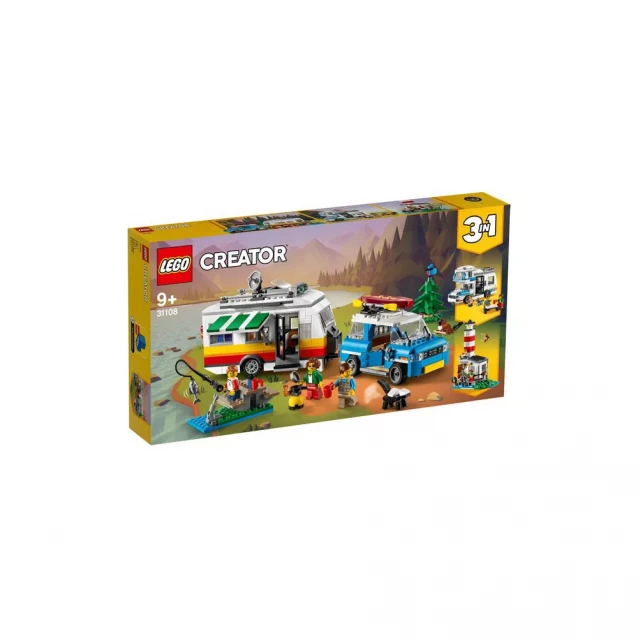 Конструктор LEGO Creator Сімейні канікули з фургоном (31108) - 1