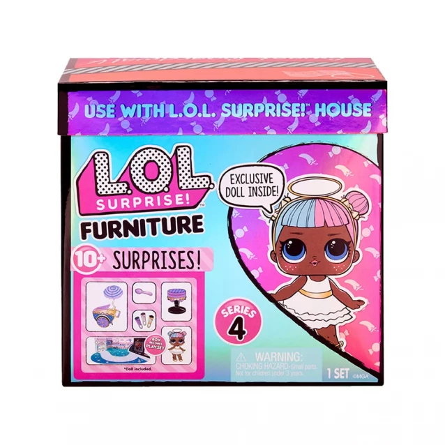 Лялька L.O.L. SURPRISE! серії Furniture - Леді-Цукор з коляскою (572626) - 7