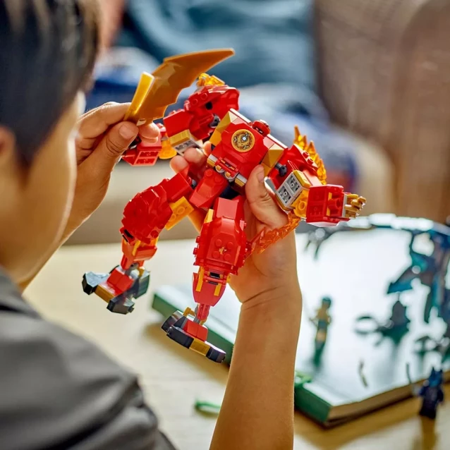 Конструктор LEGO Ninjago Робот вогняної стихії Кая (71808) - 6