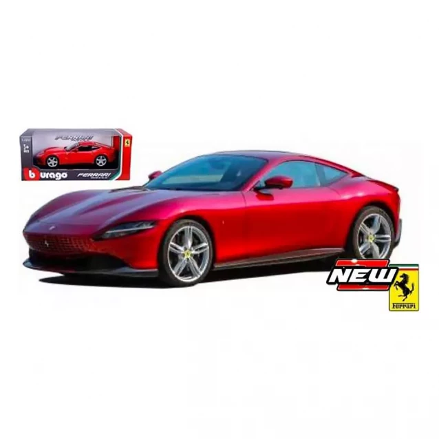 Автомодель - Ferrari Roma (асорті сірий металік, червоний металік, 1:24) - 2
