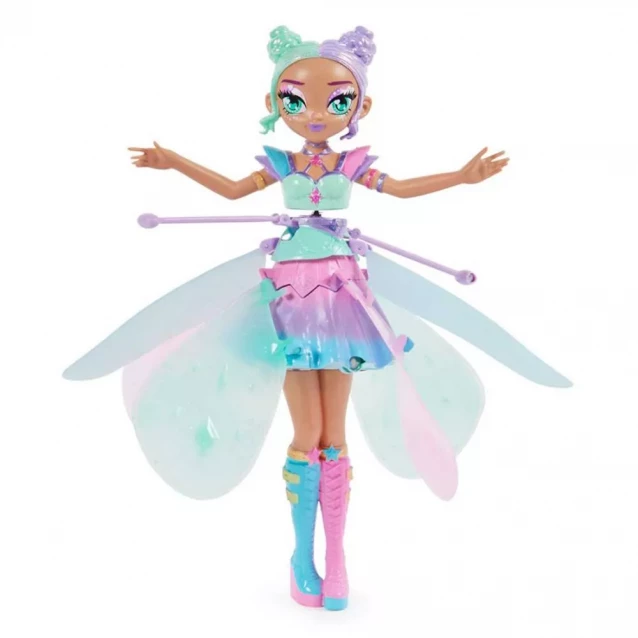 Кукла Hatchimals Pixies Летающая сказочная фея Пикси голубая с розовым (SM19184/8157) - 7