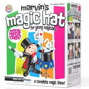 Набір фокусів Marvin's Magic Чарівний капелюх Марвіна – 150 дивовижних фокусів та трюків (MME0135) дитяча іграшка