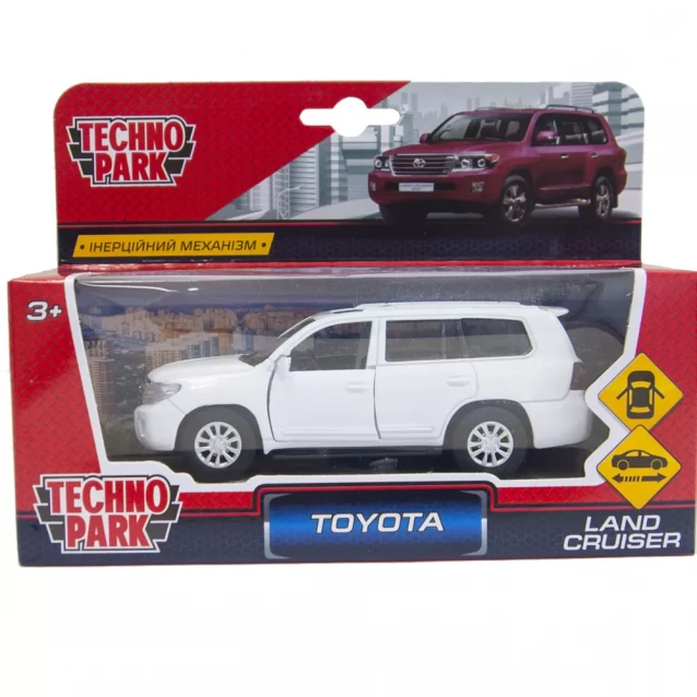 Автомодель TECHNOPARK Toyota Land Cruiser (CRUISER-WT(FOB)) - 7