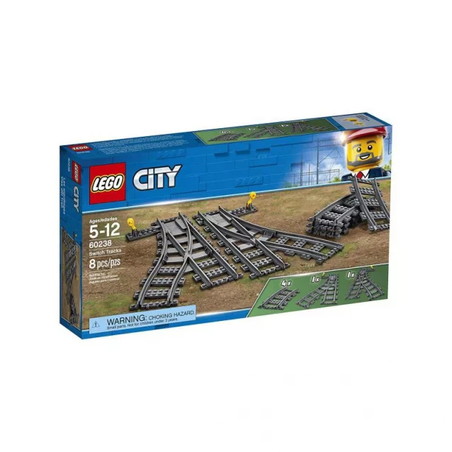 Конструктор Lego City Стрілочний перевід (60238) - 1