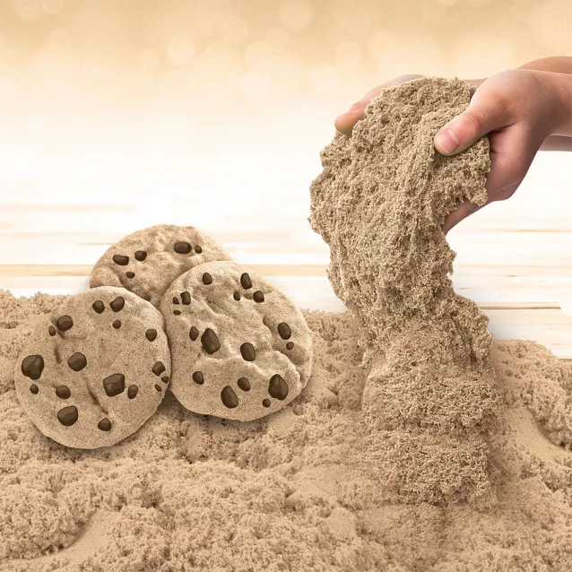 Kinetic Sand & Kinetic Rock Пісок для дитячої творчості з ароматом - KINETIC SAND ПЕЧИВО 71473С - 4
