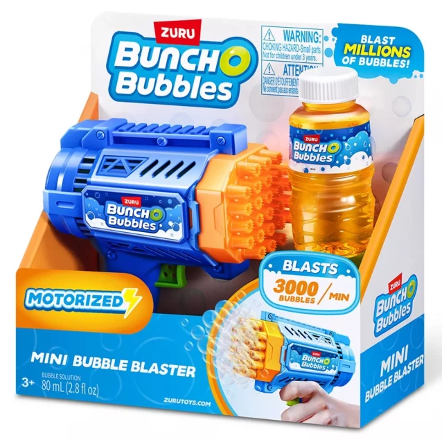 Бластер з мильними бульбашками Bunch O Bubbles Mini (11347) - 6