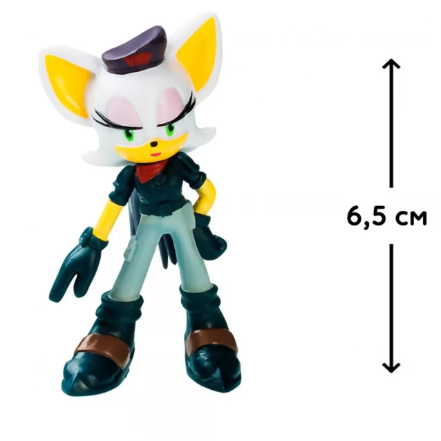 Фігурка Sonic Prime Ребел Руж 6,5 см (SON2010I) - 2