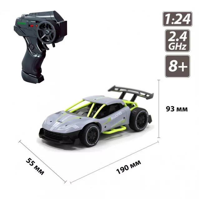 Машинка Sulong Toys Speed Racing Drift Sword 1:24 на радіокеруванні (SL-289RHG) - 7
