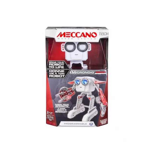 Meccano 29*18*6 см, Micronoid Socket, 123 дет. у коробці - 1