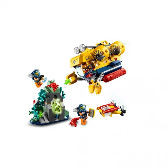 Конструктор LEGO City Океан: разведывательный подводная лодка (60264) - 7