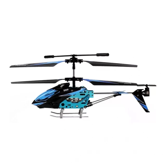 Вертоліт WL Toys на р/к синій (WL-S929b) - 3