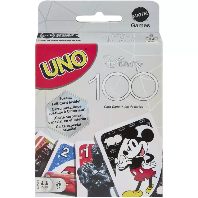 Настільна гра Uno Disney 100 (HPW21) - 1