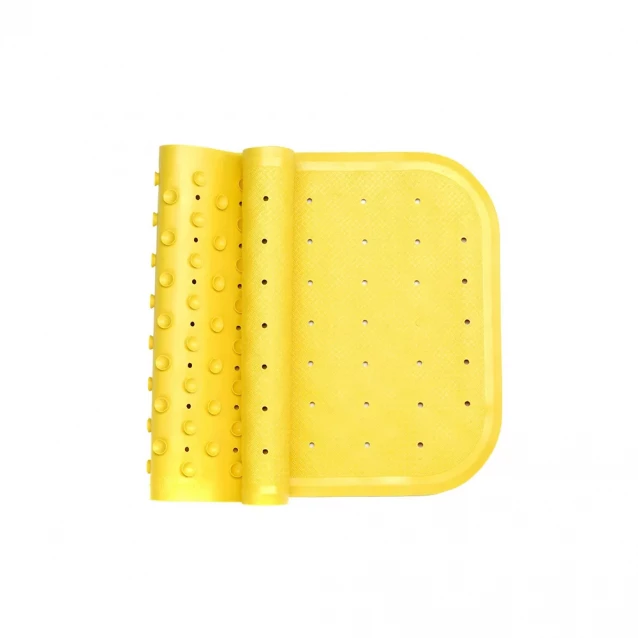 KINDERENOK Дитячий килимок для вани XL 75*34,5см, жовтий - 1