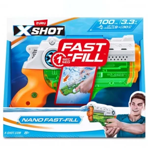 Бластер водный X-Shot Fast-Fill Skins Nano (56333R) детская игрушка