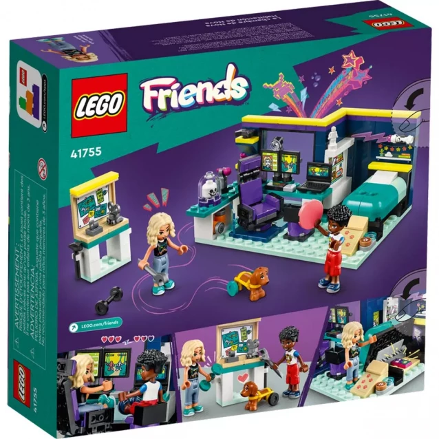 Конструктор Lego Friends Кімната Нови (41755) - 2