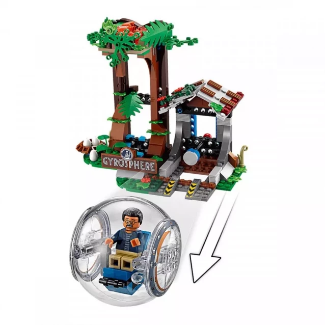Конструктор LEGO Jurassic World Конструктор Побег От Карнотавра В Гиросфере (75929) - 3