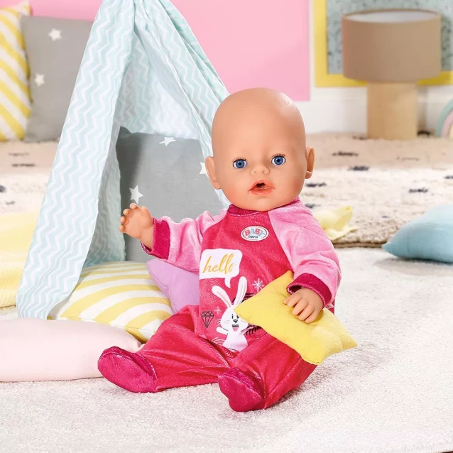 Одежда для куклы Baby Born Розовый комбинезон 43 см (832646) - 3