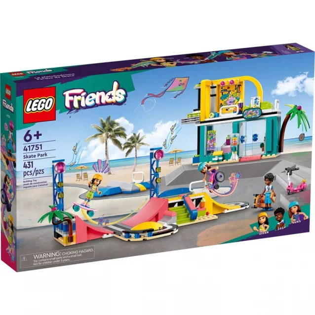 Конструктор Lego Friends Скейт-парк (41751) - 1