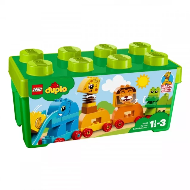Конструктор LEGO Duplo Коробка З Кубиками «Моя Перша Тварина» (10863) - 5