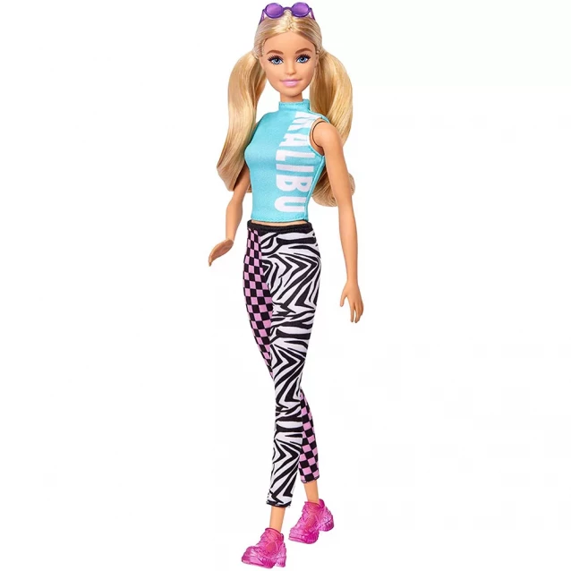 Лялька Barbie Модниця у майці Малібу та легінсах (GRB50) - 5