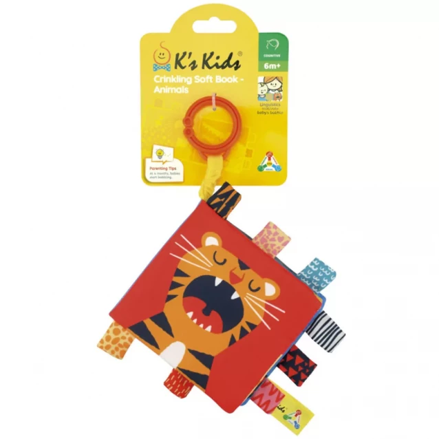 Іграшка-підвіска K's Kids Тварини (KA10807-HC) - 6