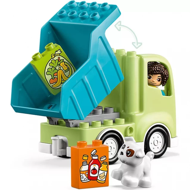 Конструктор LEGO Duplo Сміттєпереробна вантажівка (10987) - 4