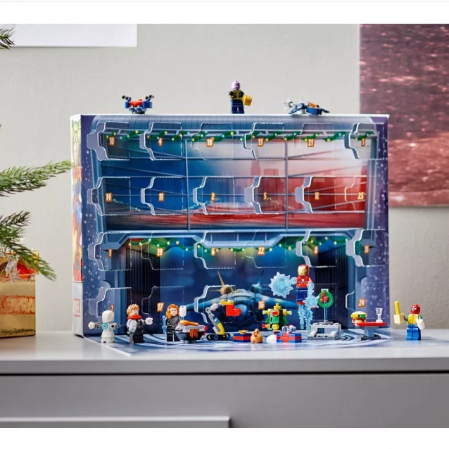 Конструктор LEGO Marvel Новогодний адвент календарь «Мстители» (76196) - 8