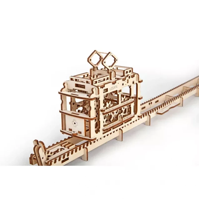 Механічні 3Д пазли модель Трамвайчик - 7