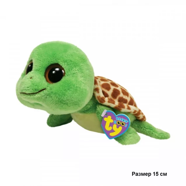 TY Beanie Boo's 36109 Іграшка м'яконабивна Черепаха "Zippy" 15см - 1
