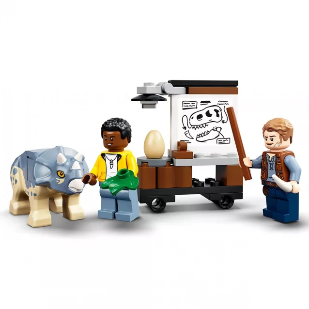 LEGO Конструктор Виставковий скелет тиранозавра 76940 - 7