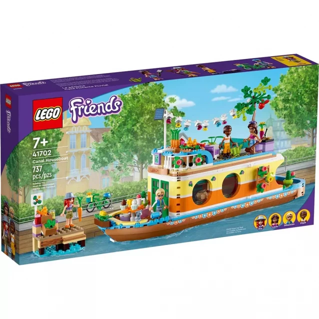 Конструктор LEGO Friends Плавучий будинок на каналі (41702) - 1