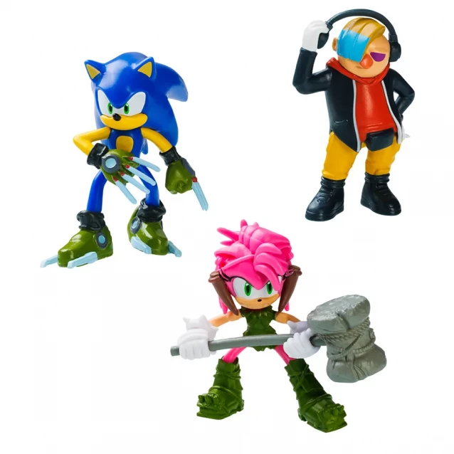 Набір фігурок Sonic Prime Доктор Не Сонік Емі 6,5 см (SON2020B) - 2