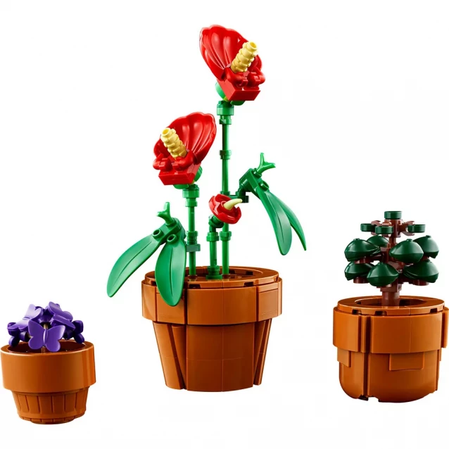Конструктор LEGO Icons Мініатюрні рослини (10329) - 5