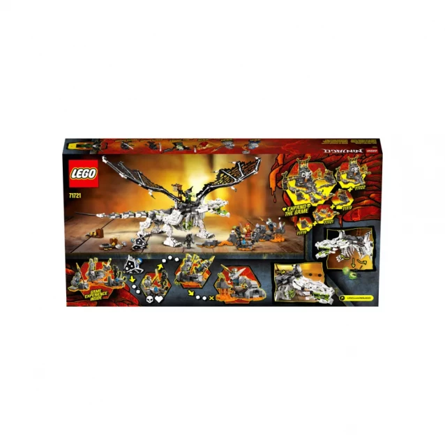 Конструктор LEGO Ninjago Дракон чаклуна Черепа (71721) - 10