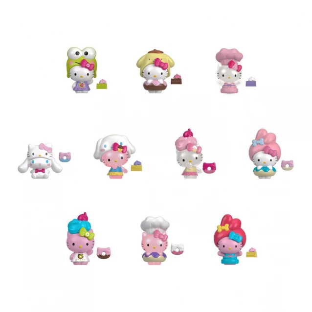 Hello Kitty Колекційна фігурка "Купай та грай" Hello Kitty та друзі (в ас.) GTY62 - 2