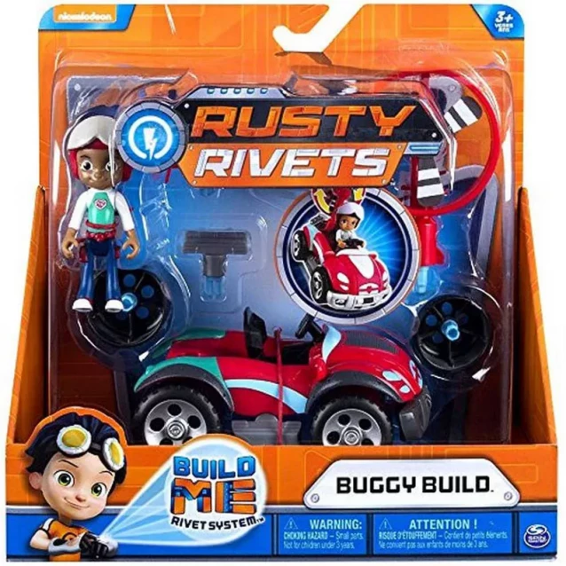 Rusty Rivets фигурка с машинкой 2 вида - 2