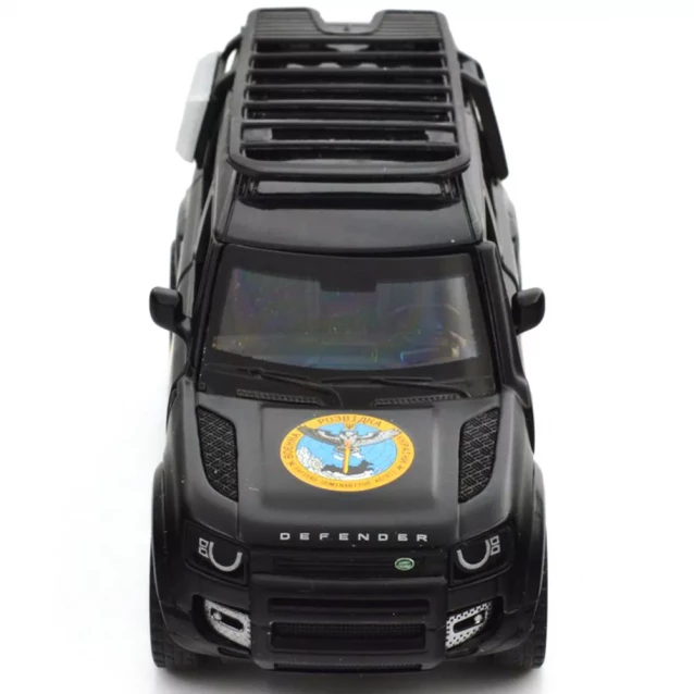 Автомодель TechnoDrive Шевроны Героев Land Rover Defender 110 ГУР МО (250364M) - 8