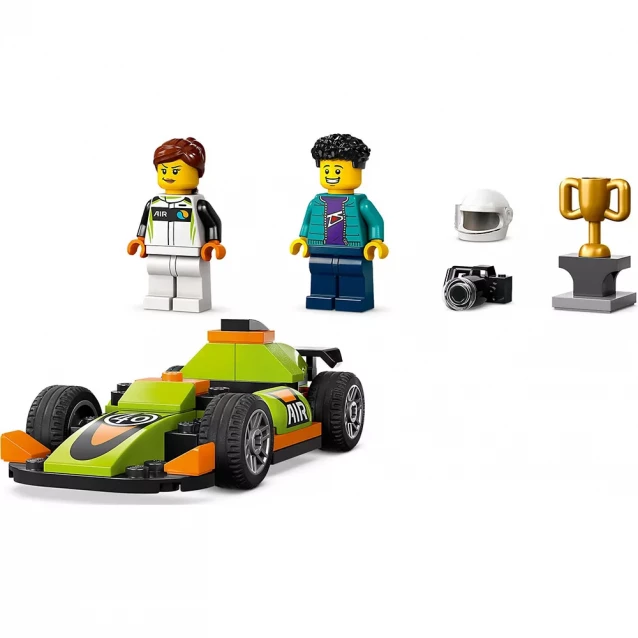Конструктор LEGO City Зеленый автомобиль для гонки (60399) - 4