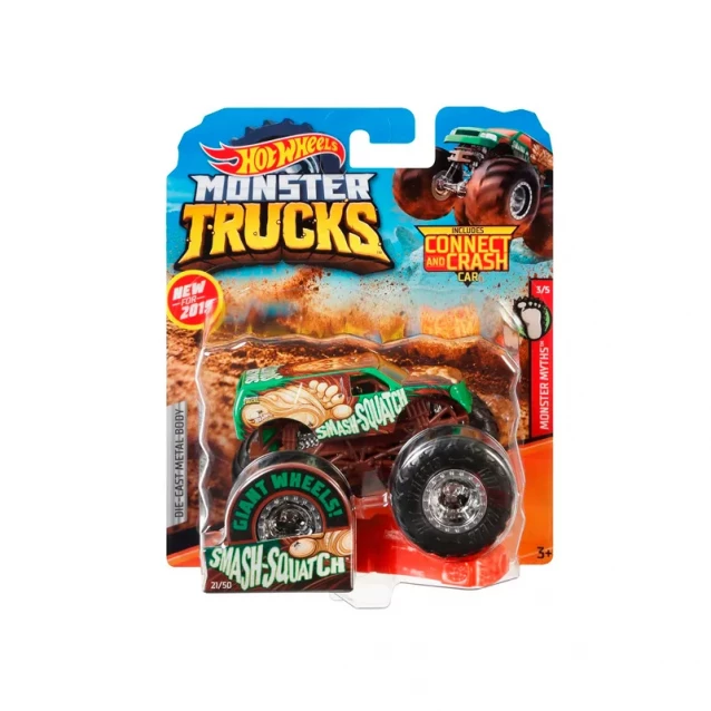 Машинка Hot Wheels Monster Trucks 1:64 в асортименті (FYJ44) - 3