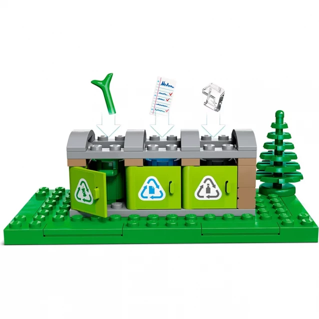 Конструктор LEGO City Сміттєпереробна вантажівка (60386) - 9